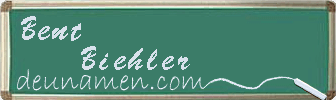 Bent Biehler Visitenkarte